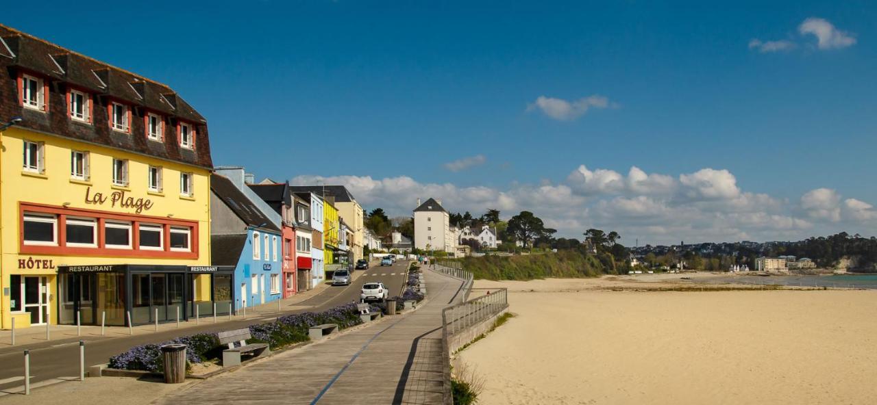 Hôtel&Restaurant de la Plage Crozon Exterior foto
