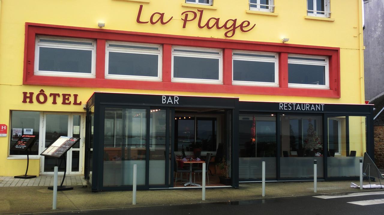 Hôtel&Restaurant de la Plage Crozon Exterior foto